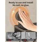 No Drill Suction Cup Bathroom Shelf Aluminium Wall Rack Shower Storage Caddy