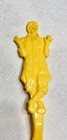 Vintage Mcdonald   s Plastic Ronald Mcdonald Fork Yellow 1980 Happy Meal Prize Usa