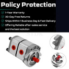New Hydraulic Pump Double Acting Two Section For Agt-h15r Mini Excavator Us