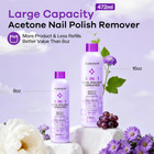 Acetone Nail Polish Remover  16 Fl Oz Professional Acetone Gel Nail Polish Remov