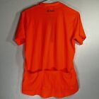 Canari Orange 1 4 Zip Short Sleeve Cycling Jersey Men   s Size Large 3 Back Pocket