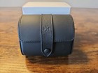 Vacheron Constantin Oem Black Leather Watch Roll Storage Box   Travel Case