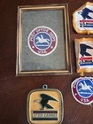 Lot Of Antique Vintage Post Office Usps Uniform Patch Postal Carrier Horse Mail