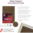 Hardboard Wood Painting Panel  Museum Series Hardbord  11  X 14   1 8 Inch Flat
