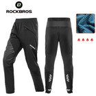 Rockbros Winter Warm Cycling Bike Fleece Trousers Outdoor Bicycle Long Pants 