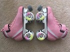 Bont Parkstar Pink Suede Us Youth Size 3 5 Roller Skates New   