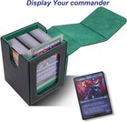 Mtg Deck Box For Commander Display card Deck Box Fits 100 Double Sleeved Cards