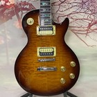 Lp Electric Guitar Tobacco Sunburst Color Mahogany Solid Body Quilted Maple Top
