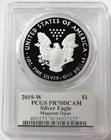 2019 W American Silver Eagle  1 Proof Pcgs Pf 70 Dcam Magnum Opus Legacy