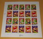 3 Sheets X 20   60 Of Holiday Music Makers 37   Us Christmas Stamps  Sc 3821-3824