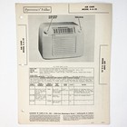 1947 Air Chief Radio Model 4-a-25wire Schematic Service Manual Vintage Original