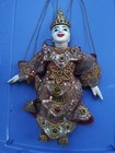 Vintage Burmese  yoke The  String Marionette 14  Wood Dancer