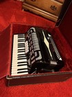 Vintage Hohner Artiste Piano Accordion 120 Bass Made In Italy W  Original Case