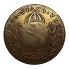 Old Brazil 20 Reis World Copper Coin 1827 Circulated