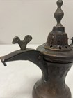 19th C Antique Middle Eastern Dallah Turkish Ottoman Bronze Copper Coffee Pot