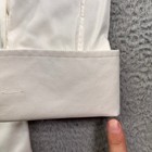 Eton Contemporary Fit Tuxedo Shirt Pleated Front French Cuffs White 44 17 5