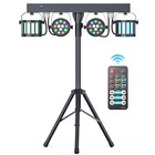 Par Stage Light Rgbw Dmx512 Lights Dj Band Light System W tripod Stand
