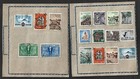 Ceylon Stamps On Album Pages From Old Collection