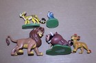 Used   Assorted   Disney Lion King Pvc Small Figures Lot Of 5