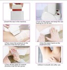 Nynelly Portable Triple Depilatory Roll On Wax Warmer With Heater Base