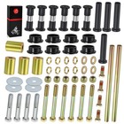 Complete Rear Upper Lower Arm Bushing For Polaris Sportsman 500 4x4 Ho 2003-2010