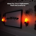 Flickering Flame Lamp Usb Rechargeable  3d Fake Fire Night Light With 35h Runtim
