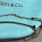 Tiffany   Co  18k Gold Smile Small Bracelet With Diamonds     Retail  2000