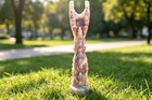 Hand Carved Sesame Stone Phoenix Figurine  Natural Crystal Phoenix Statue Decor