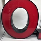 Vtg 3d Rustic Marquee Light Sign Letter    q    Wall Hanging Decor Reclaimed Initial