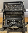 Rare- Antique Historic Royal No  10 Portable Typewriter W beveled Glass