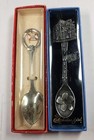 2 Florida Vintage Souvenir Spoon  Keywest Hemingway House   Florida State     fl