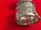 Vintage Pair Towle Sterling Silver 602 Napkin Rings No Monogram 1 1 4  Tall