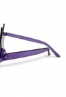 Purple Star Shaped Costume Glasses  Adult Unisex One Size  Halloween Theme