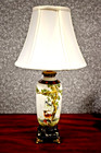 26  Jingdezhen Porcelain Lamp  deer And Pine Tree  Delicate Thin Wall Vase