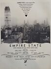1930 Empire State Building Fortune Magazine Earliest Print Advertising Tearsheet