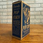 Vintage Burch s Best Popcorn Box Advertising Movie Theater Clown