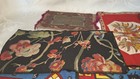 Vintage Large Lot Miniature Dollhouse Rugs Felt   Wool  14 44