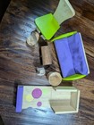 Mixed Wooden Dollhouse Furniture Replacement Lot  10 Pieces 