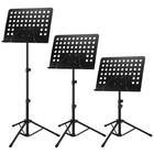 Music Stand-metal Professional Portable Perforated Music Stand Adjustable