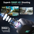 Moman H4c Motorcycle Wireless Helmet Headset With 1080p Camera Single Use