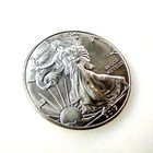 2017 American Silver Eagle         999 Fine Silver        Bu        Open U s  Mint Roll  c6 
