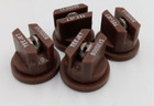 Lot Of 4 Pcs - Teejet Spray Tips Brown 8005evs - 8005-evs