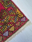 Antique Konya Derbent Turkish Rug 23 x39  Naturel Dyed Collector   s Item