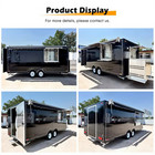Mobile Food Truck Trailer For Sale With Full Kitchen Setup  Fully Equipped Hot D