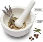 Mortar And Pestle  Spice Crusher  Ceramic Mixing Grinding Bowl  Pepper Mill