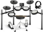 Electric Drum Set With Quiet Mesh Pads electronic Drum For Beginner usb Midi    