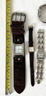 Vtg Lot 7 Assorted Womens Watches Un tested New Parts Repair Cole Bauer