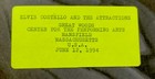Elvis Costello   The Attractions Orig Set List- Great Woods  Mass  June 12  1994