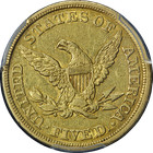 1848-p Liberty Gold  5 Pcgs Au50 No Motto Nice Eye Appeal Nice Strike