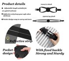 2pcs Bungee Luggage Straps - Adjustable Travel Belt For Suitcases   Carry On    